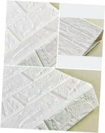 3D cushioning form wall panels brick